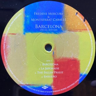 Виниловая пластинка Freddie Mercury & Montserrat Caballe - Barcelona (LP)