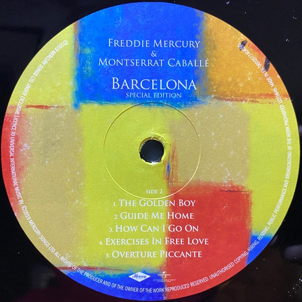 Виниловая пластинка Freddie Mercury & Montserrat Caballe - Barcelona (LP)