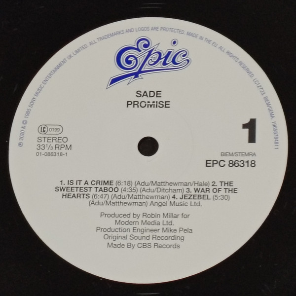 Sade - Promise (LP)