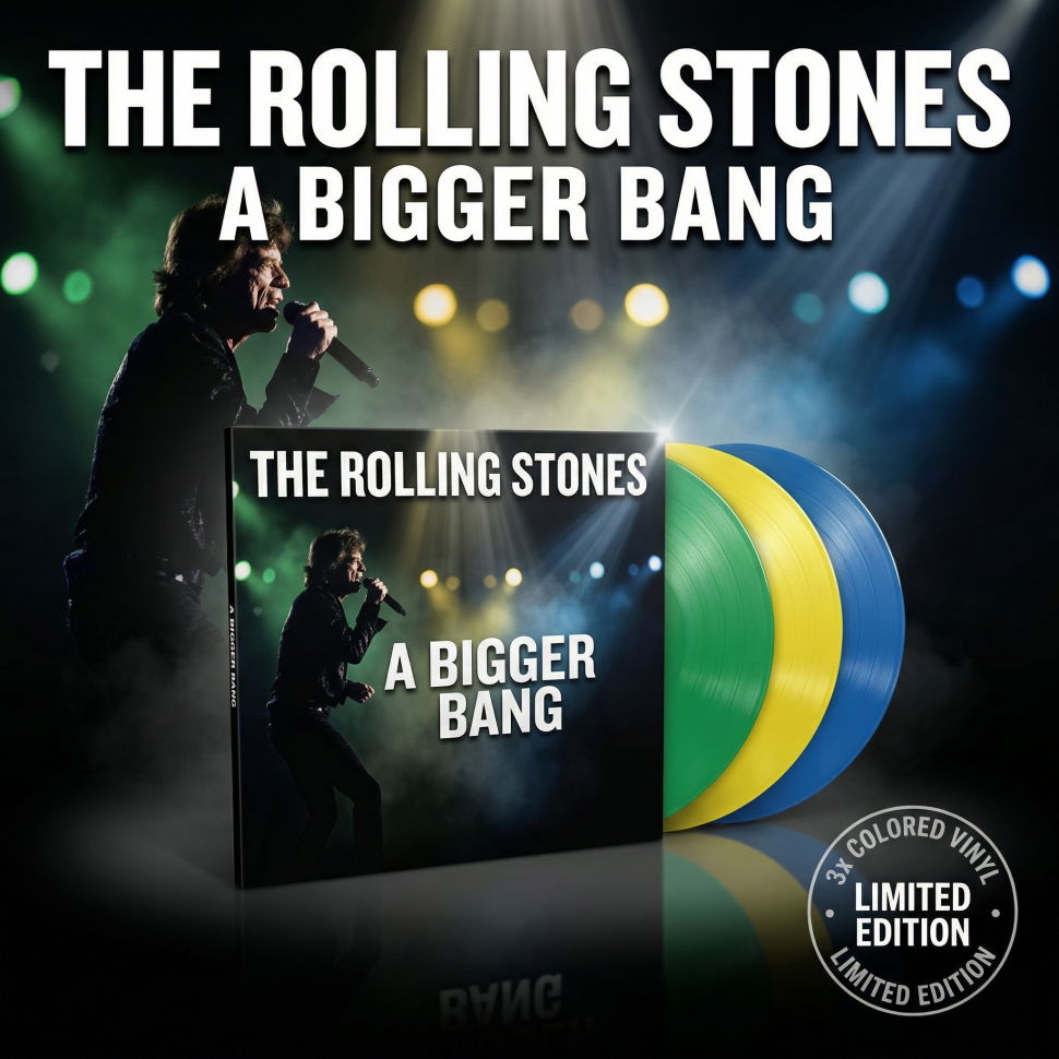 The Rolling Stones - A Bigger Bang (Limited Edit) (color) (3LP)