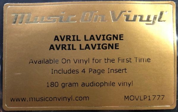 Avril Lavigne - Avril Lavigne (LP)