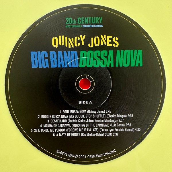 Quincy Jones – Big Band Bossa Nova (color) (LP)