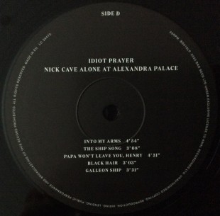 Nick Cave - Idiot Prayer (Nick Cave Alone At Alexandra Palace) (2LP)