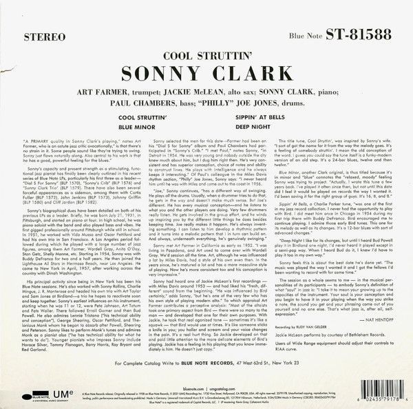 Sonny Clark - Cool Struttin' (LP)
