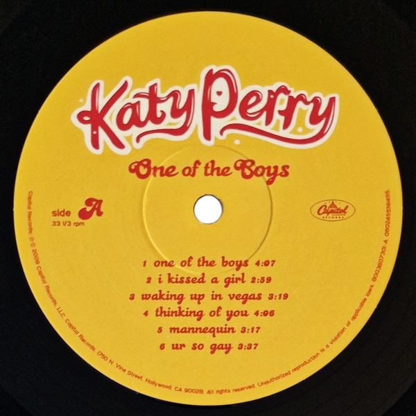 Katy Perry / One Of The Boys (15th Anniversary Edit) (LP)