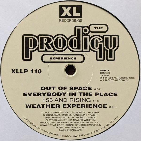 Виниловая пластинка The Prodigy - Experience (2LP)