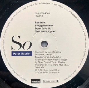 Peter Gabriel – So (LP)
