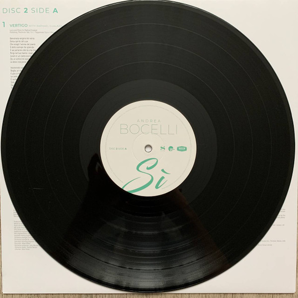 Andrea Bocelli - Si (2LP)