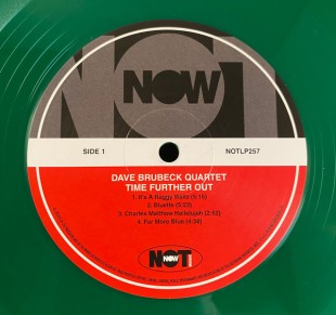 The Dave Brubeck Quartet - Time Further Out (color) (LP)
