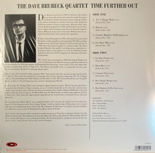 The Dave Brubeck Quartet - Time Further Out (color) (LP)