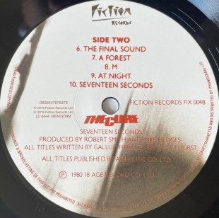 The Cure - Seventeen Seconds (LP)