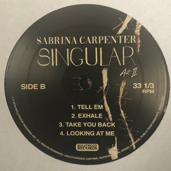 Sabrina Carpenter - Singular Act II (LP)