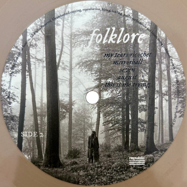 Виниловая пластинка Taylor Swift - Folklore (color) (2LP)