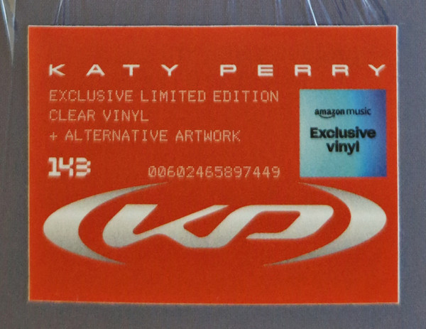 Katy Perry - 143 (Limited Edit) (Alternative Artwork) (coloured) (LP)