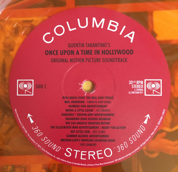 Once Upon A Time In Hollywood (Limited Edit) (soundtrack) (Сборник) (Color) (2LP)