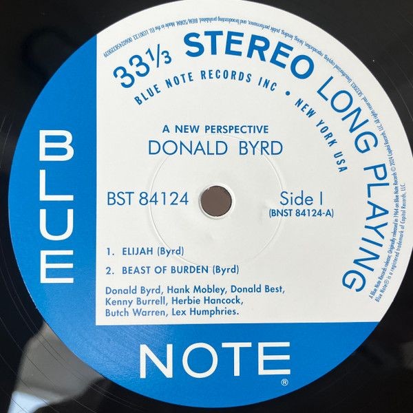 Donald Byrd / A New Perspective (Stereo) (LP)