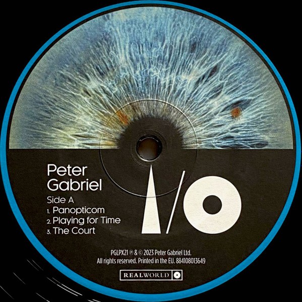 Peter Gabriel - I/O (Dark-Side Mixes) (2LP)
