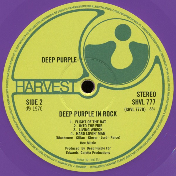 Deep Purple - In Rock (color)(LP)