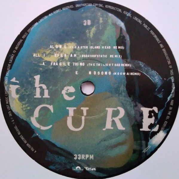 Cure - Mixes of a Lost World (Deluxe Edit) (Special Edit) (3LP)