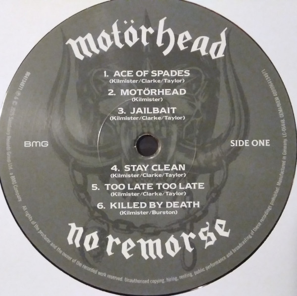 MOTORHEAD - No Remorse (50th Anniversary) (Limited Edit) (Red And Black Splatter) (2LP)