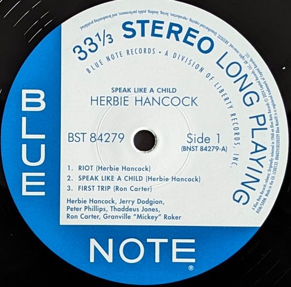 Herbie Hancock / Speak Like A Child (LP)