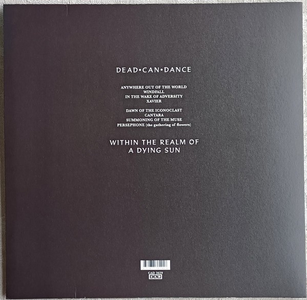Dead Can Dance - Within The Realm Of A Dying Sun (LP)
