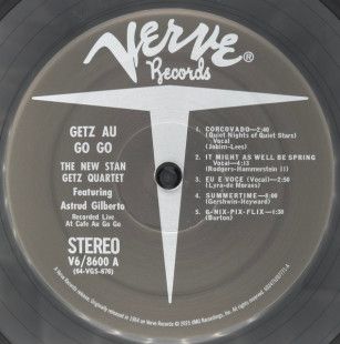 The New Stan Getz Quartet - Getz Au Go Go (LP)