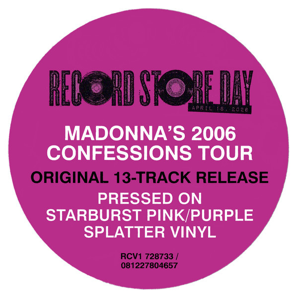 Виниловая пластинка  Madonna - The Confessions Tour Live (Starburst Pink/Purple Splatter) (lim edit) (2LP)