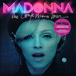 Виниловая пластинка Madonna - The Confessions Tour Live (Starburst Pink/Purple Splatter) (lim edit) (2LP)