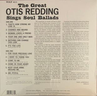 Otis Redding - The Great Otis Redding Sings Soul Ballads (Mono)(color)  (LP)