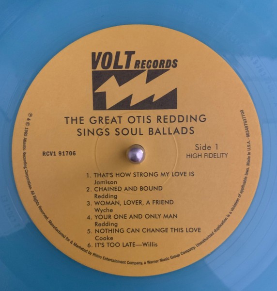 Otis Redding - The Great Otis Redding Sings Soul Ballads (Mono)(color) (LP)