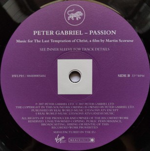 Peter Gabriel - Passion (2LP)