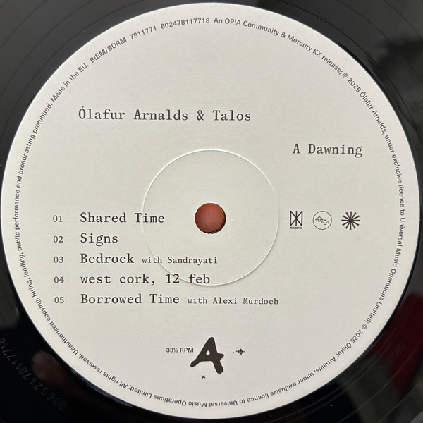 Olafur Arnalds - A dawning (LP)