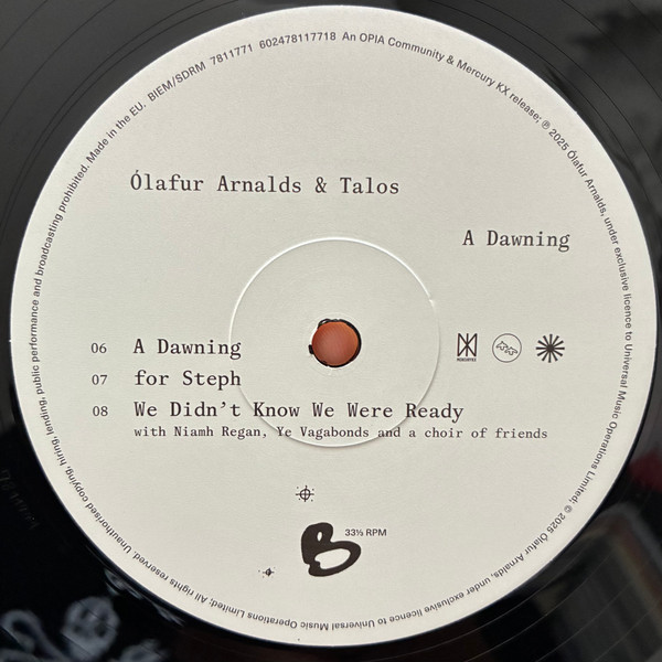 Olafur Arnalds - A dawning (LP)