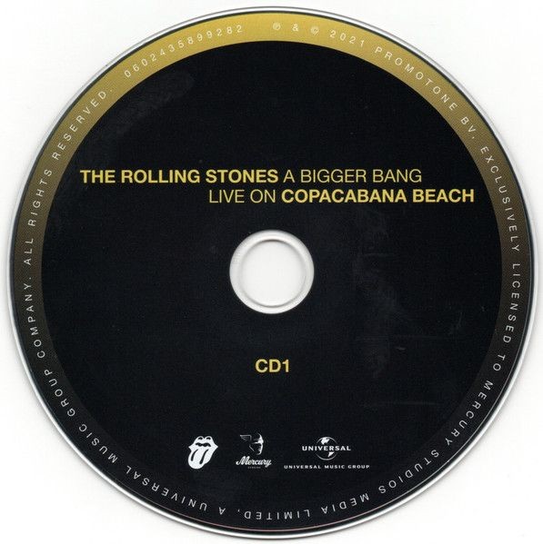The Rolling Stones - A Bigger Bang. Live On Copacabana Beach (Box set) (DVD + 2CD)