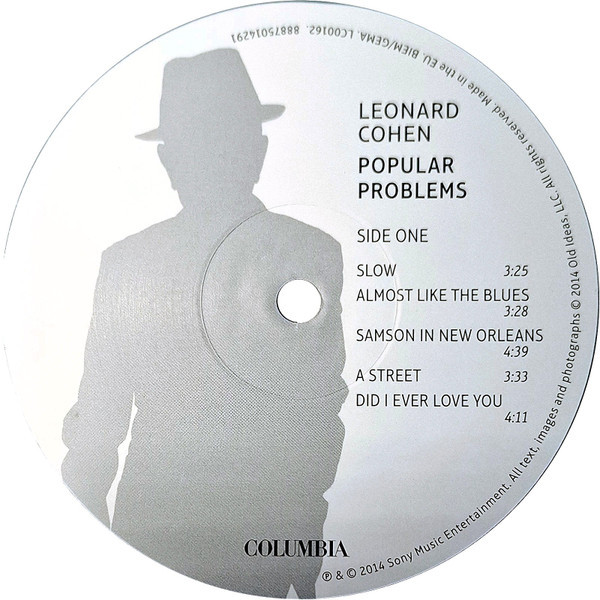 Leonard Cohen - Popular Problems (LP+CD)