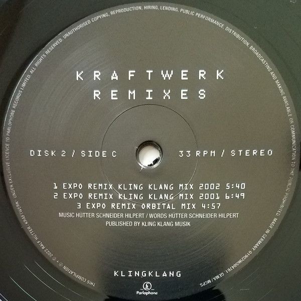Kraftwerk - Remixes (3LP)