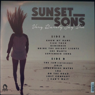 Sunset Sons - Very Rarely Say Die (LP)