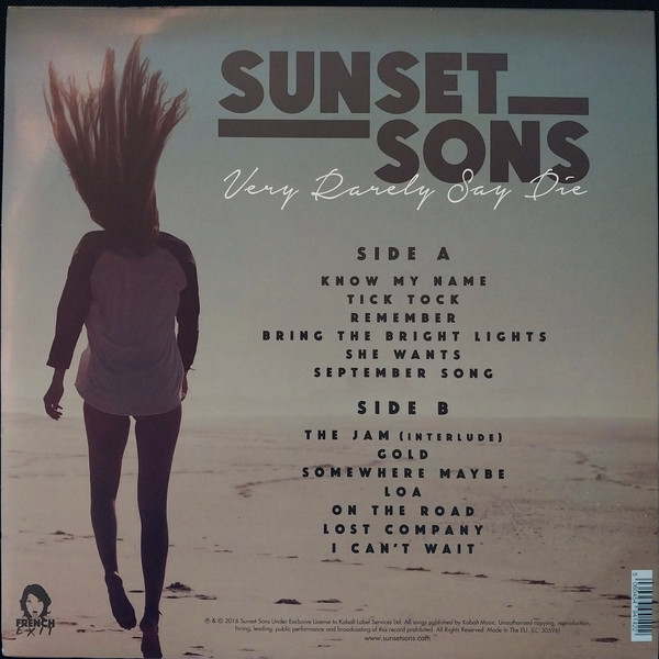 Sunset Sons - Very Rarely Say Die (LP)