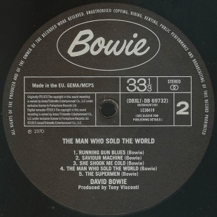 David Bowie - The Man Who Sold The World  (LP)