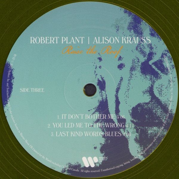 Robert Plant - Alison Krauss Raise The Roof (Limited Edit) (color) (2LP)
