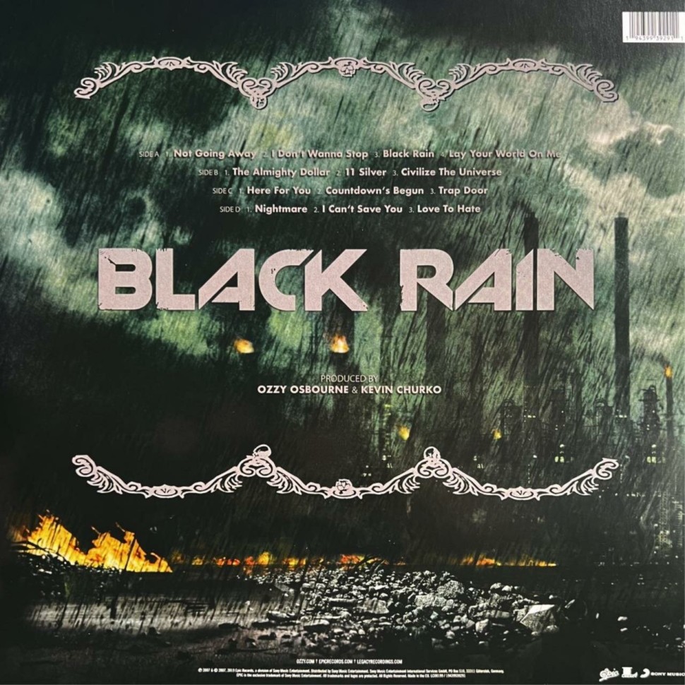 Ozzy Osbourne - Black Rain (2LP)