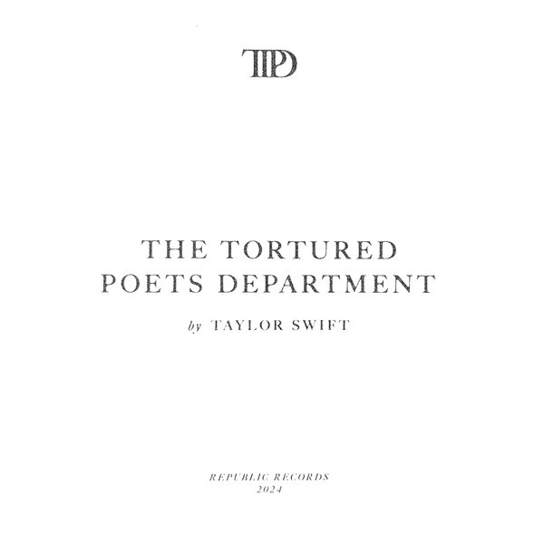 Taylor Swift - The Tortured Poets Department (color) (2LP)