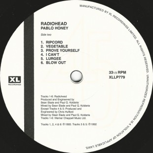 Radiohead - Pablo Honey (LP)