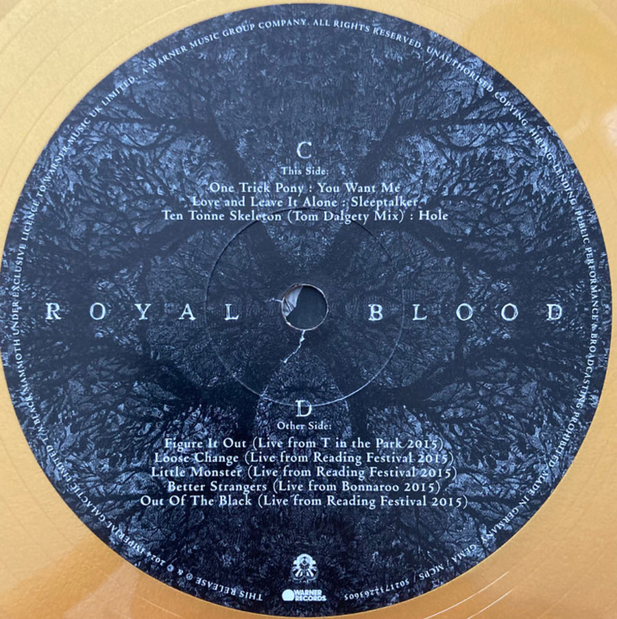 Royal Blood - Royal Blood (color) (Limited Edit) (10th Anniversary Edit) (2LP)