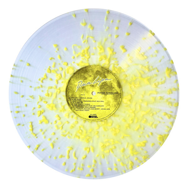 Dua Lipa - Future Nostalgia (5th Anniversary) (1x Yellow Splatter / 2x Black) (3LP)