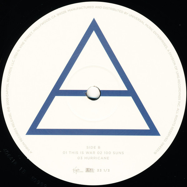 Thirty Seconds To Mars - This Is War (2LP+CD)