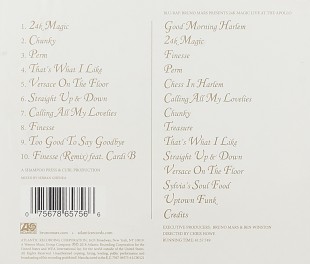 Bruno Mars - 24K Magic (Deluxe Edit) (cd + Blu-ray)