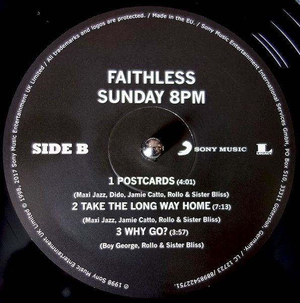 Faithless - Sunday 8PM (2 LP)