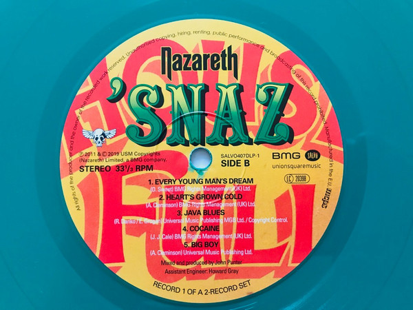 Nazareth - Snaz (color) (2LP)